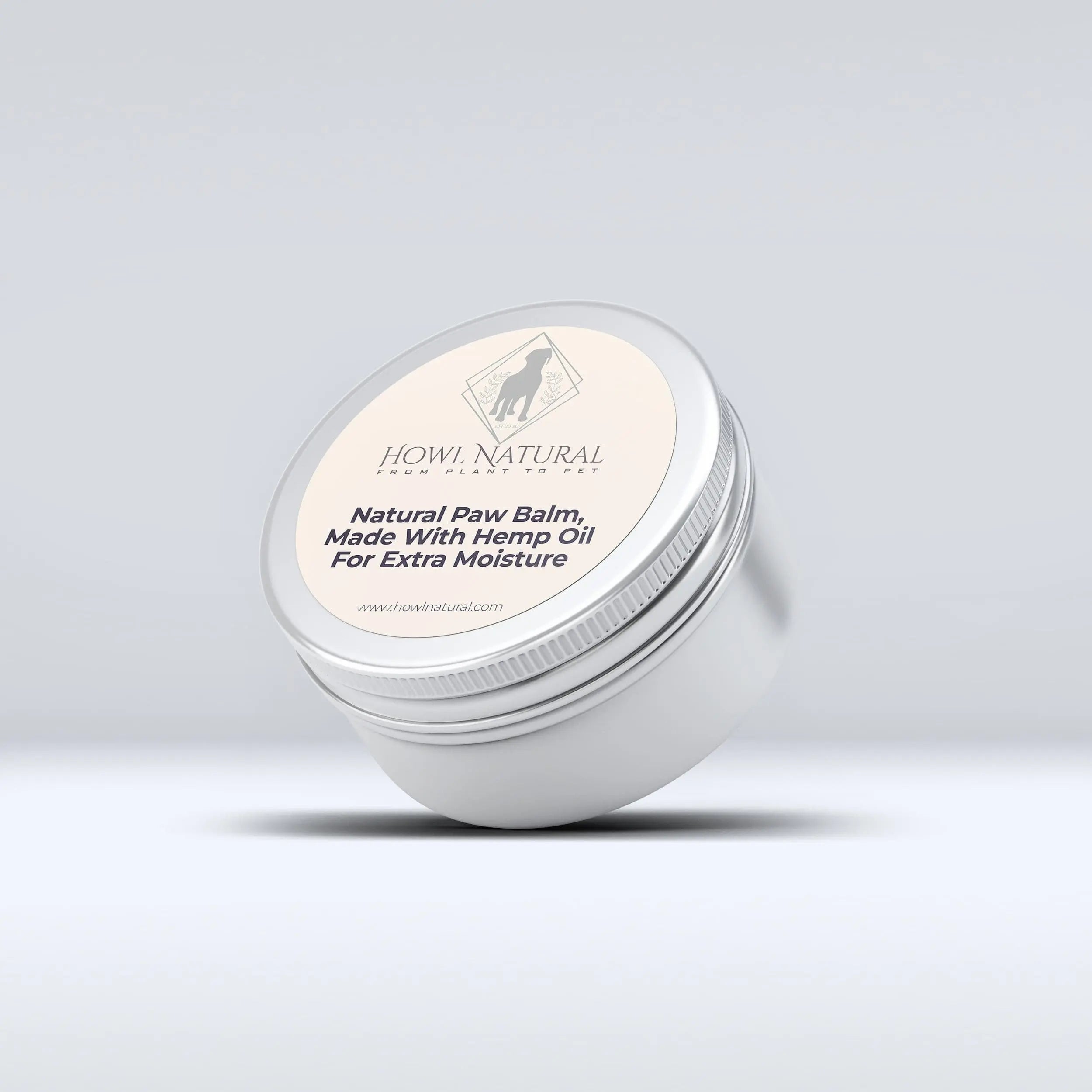 Howl Natural - Natural Paw Balm, Made With Hemp Oil For Extra Moisture